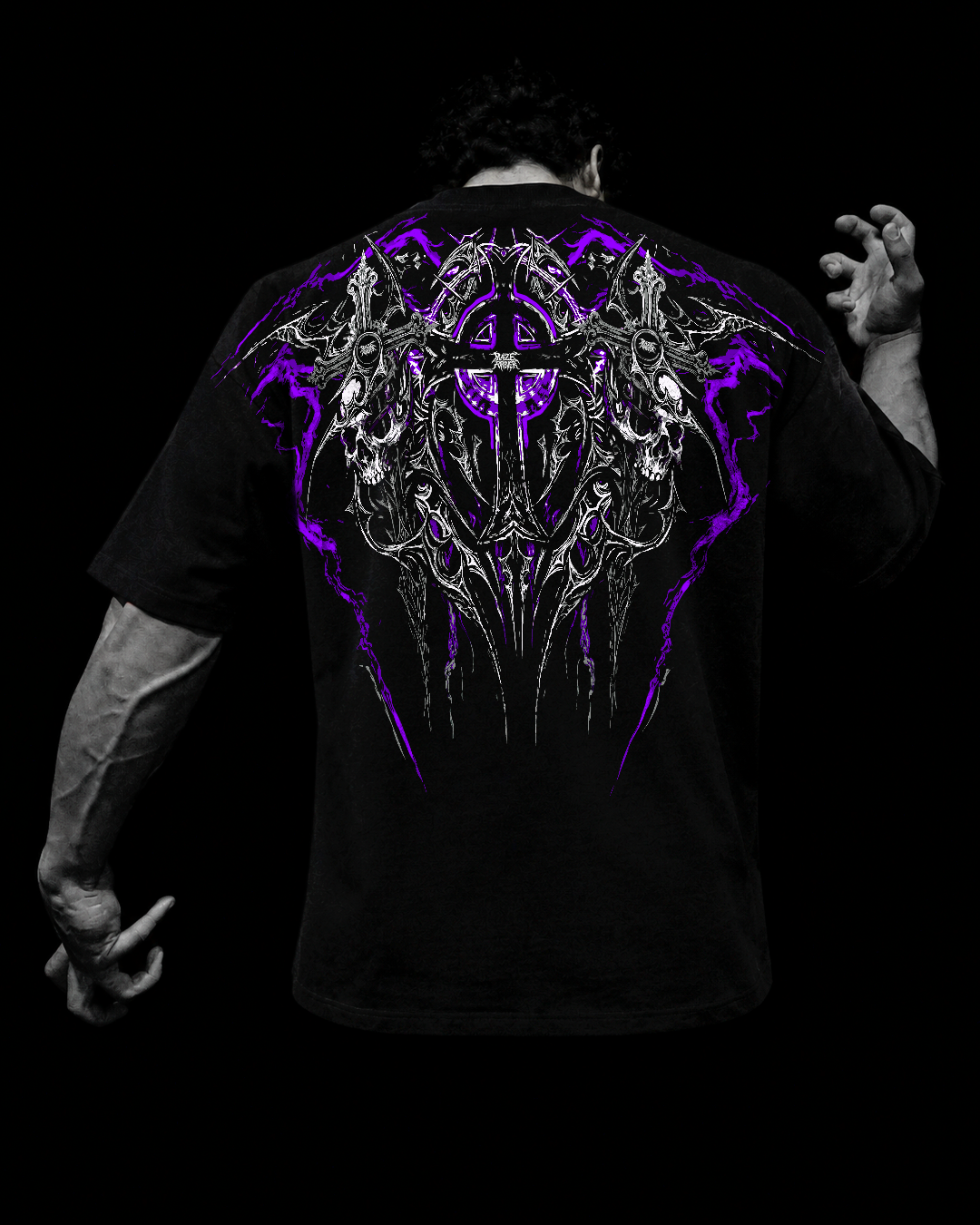 SoulVoid Oversized Preto & Roxo
