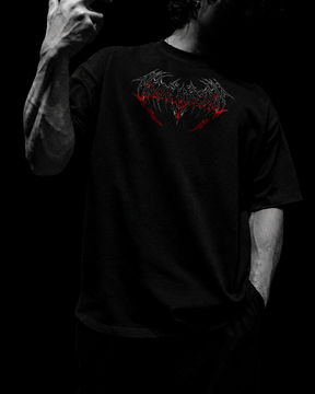 SoulVoid Oversized Preto & Vermelho