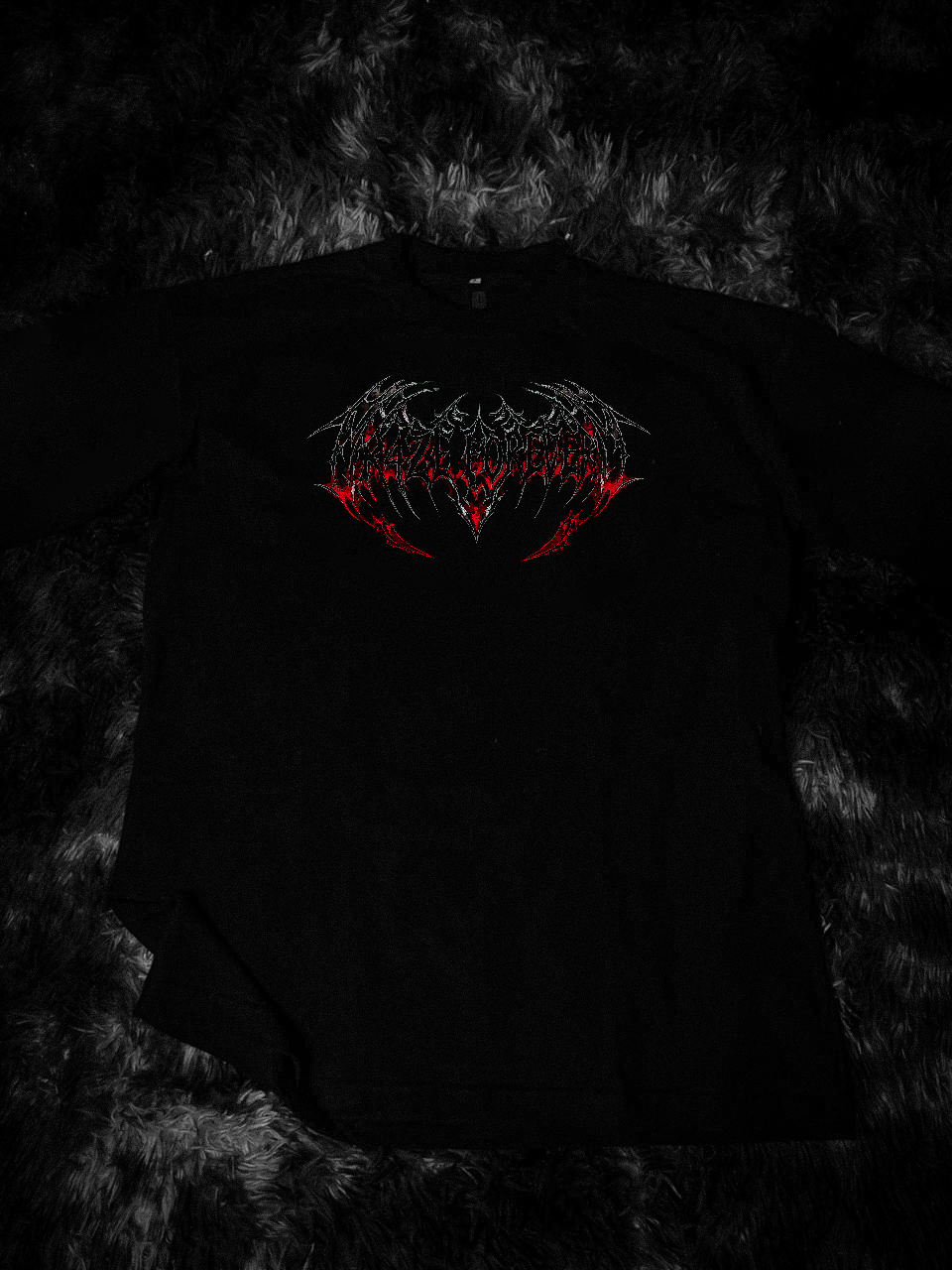 SoulVoid Oversized Preto & Vermelho