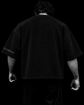 Haunt Boxy Oversized Preto