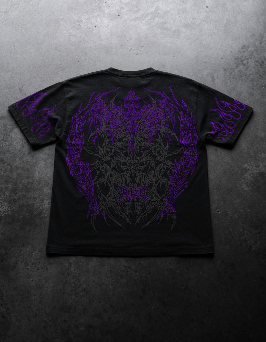 Nightfall Purple Oversized Preta