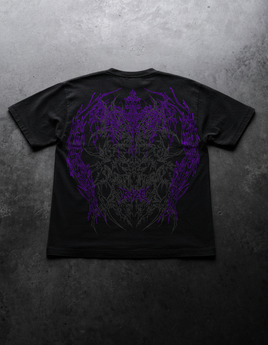 Nightfall Purple Oversized Preta