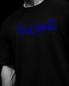 Venom Skin Oversized Preto & Azul