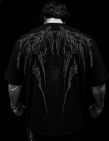 Venom Skin Oversized Preto & Branco