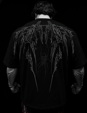 Venom Skin Oversized Preto & Branco