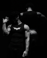 Batman Regata de Compressão Preto