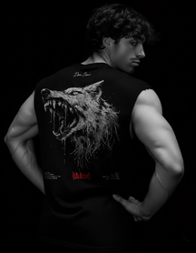 Wolves Void Regata Oversized Preto