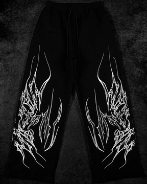 Divine Saint Calça de Moletom Preta