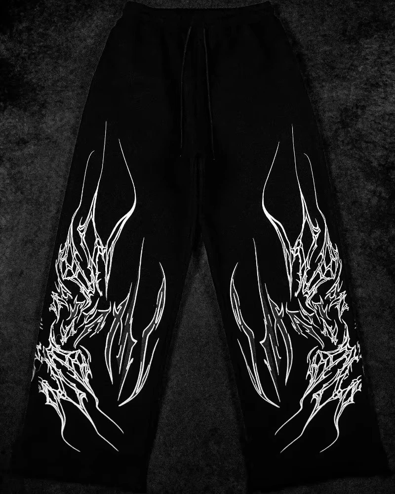 Divine Saint Calça de Moletom Preta