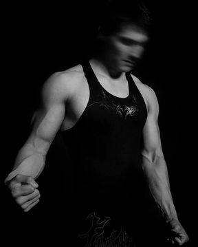 Dragon Slayer Regata de Compressão Preto