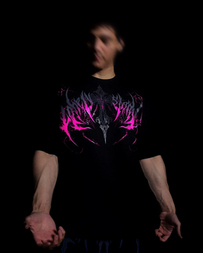 Eclipse Oversized Preto & Rosa