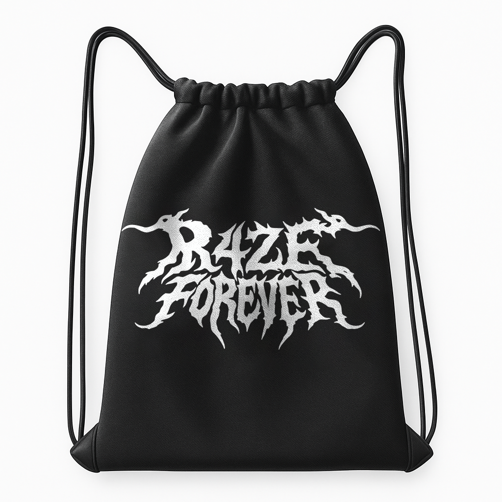 R4ZEBAG Preta - R4ZE FOREVER