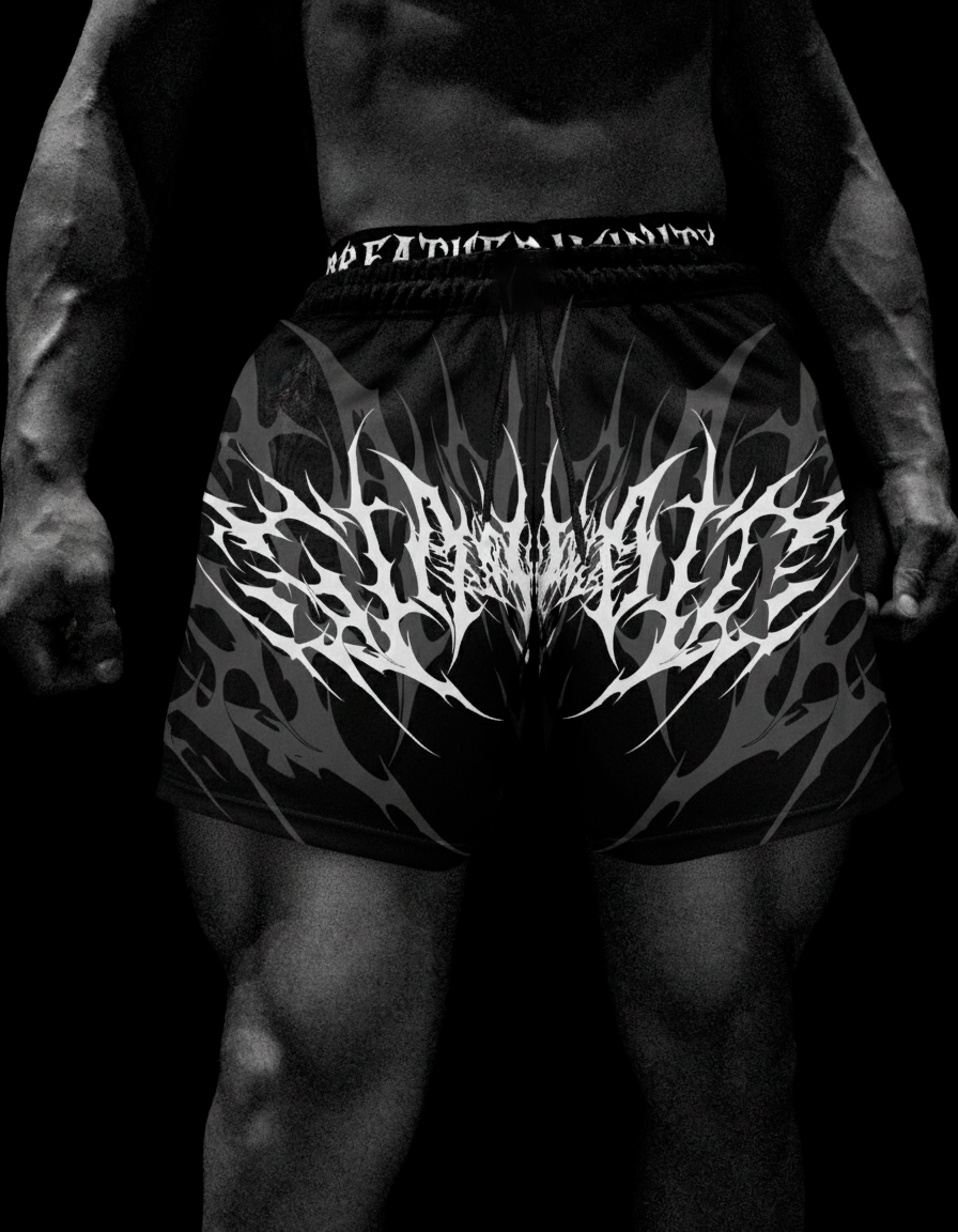 Silent Chaos Short Masculino Preto