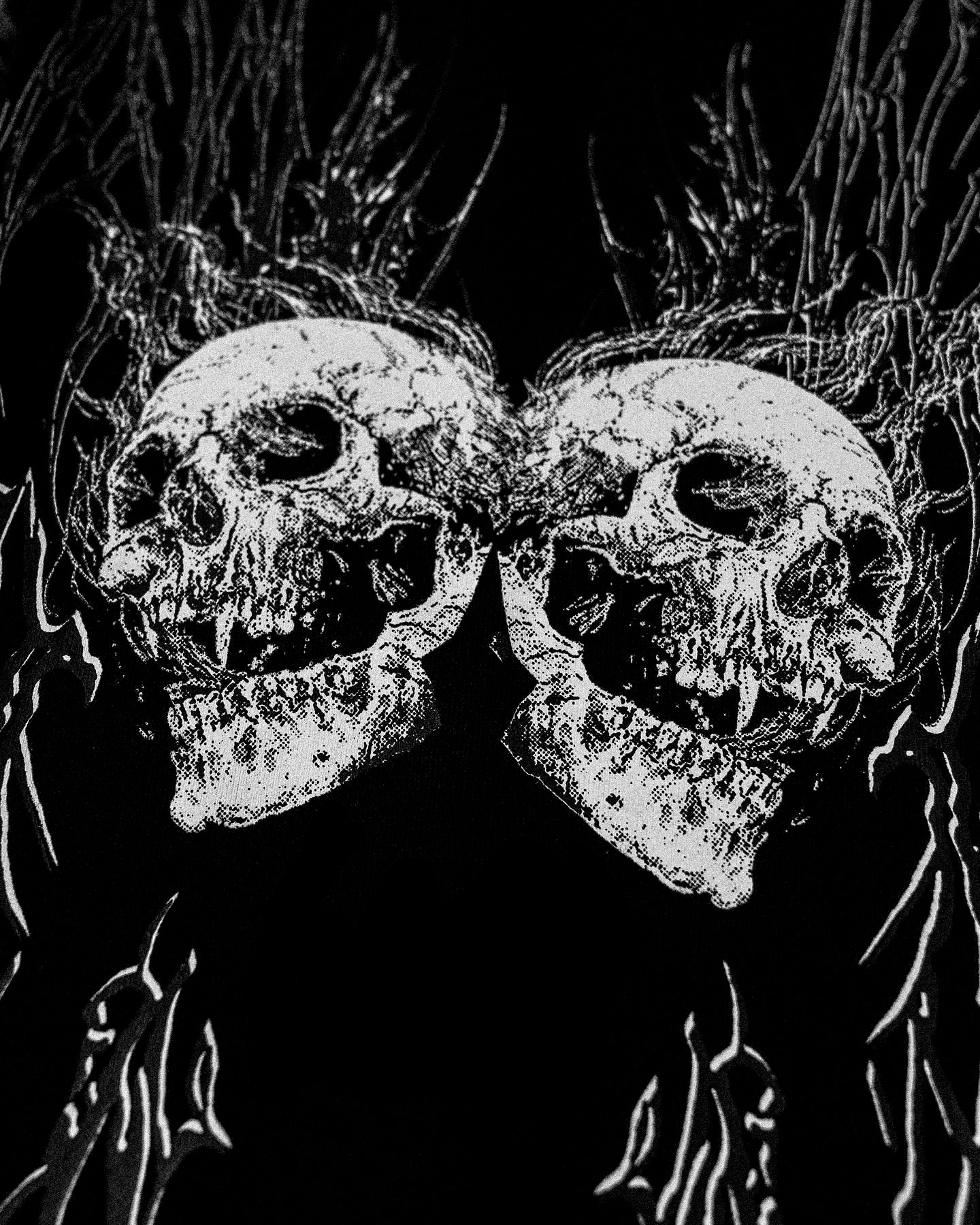 Skullface Calça de Moletom