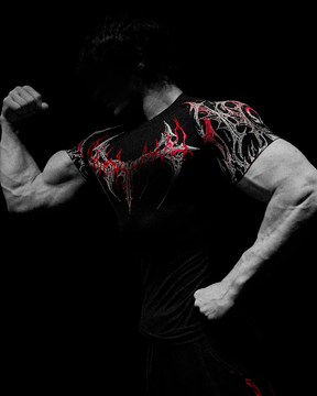 Midnight Compressão Vermelho & Branco