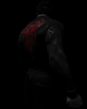 Dark Shadow Compressão Gola Alta