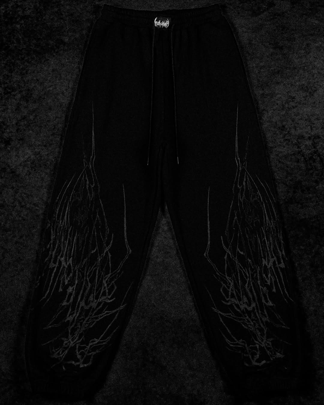 Darkshadow Calça de Moletom Preto