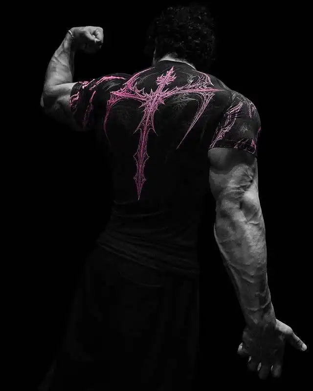 Midnight Compressão Preto & Rosa