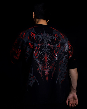 Eclipse Oversized Preto & Vermelho