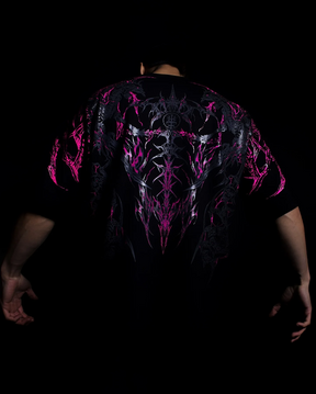 Eclipse Oversized Preto & Rosa