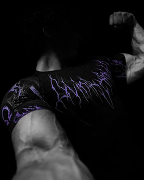 Midnight Compressão Preto & Roxo