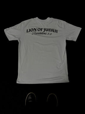 Camiseta Oversized Branca - LION OF JUDAH
