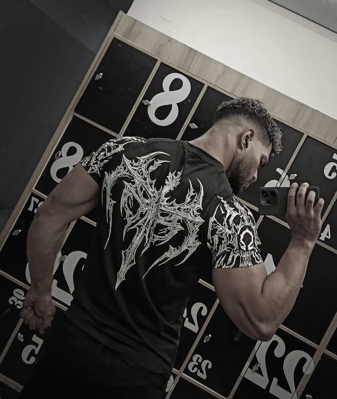 SoulVoid Oversized Preto & Vermelho