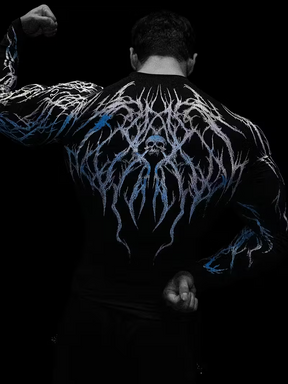 Predator Compressão Preto & Azul