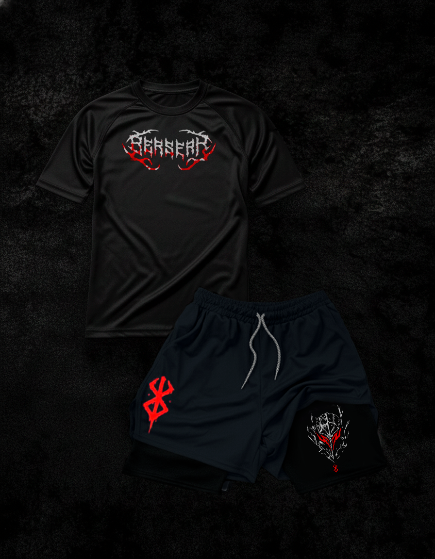 Berserk Combo Compressão Preto