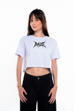 Cropped Branco R4ZE - Lion of Judah