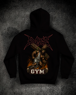 Moletom Preto Jesus - R4ZE GYM