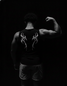 Berserk Regata de Compressão Preta