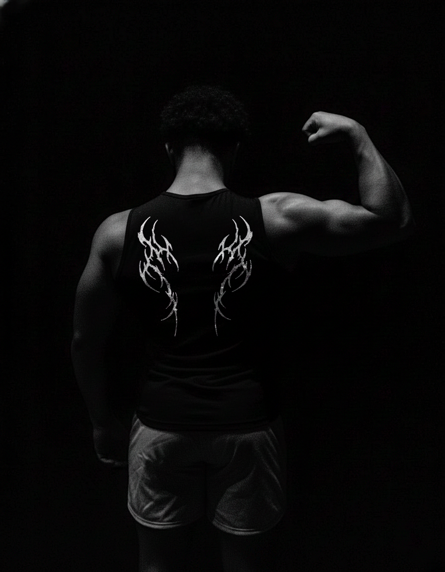 Berserk Regata de Compressão Preta